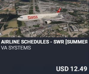 Airline Schedules - SWR [Summer 2025] by VA SYSTEMS. USD $12.49