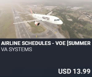 Airline Schedules - VOE [Summer 2025] by VA SYSTEMS. USD $13.99