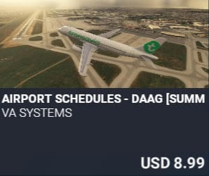 Airport Schedules - DAAG [Summer 2025] by VA SYSTEMS. USD $8.99