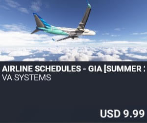 Airline Schedules - GIA [Summer 2025] by VA SYSTEMS. USD $9.99