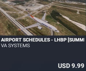 Airport Schedules - LHBP [Summer 2025] by VA SYSTEMS. USD $9.99
