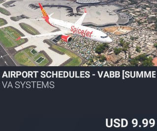 Airport Schedules - VABB [Summer 2025] by VA SYSTEMS. USD $9.99