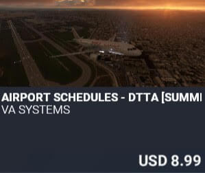 Airport Schedules - DTTA [Summer 2025] by VA SYSTEMS. USD $8.99