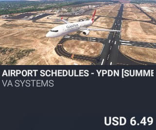 Airport Schedules - YPDN [Summer 2025] by VA SYSTEMS. USD $6.49