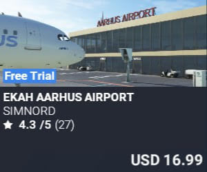 EKAH Aarhus Airport by SimNord. USD $16.99