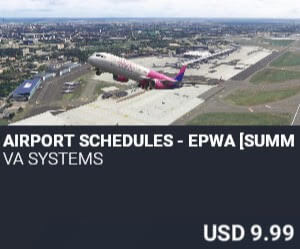 Airport Schedules - EPWA [Summer 2025] by VA SYSTEMS. USD $9.99