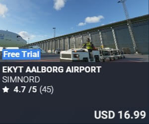 EKYT Aalborg Airport by SimNord. USD $16.99