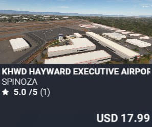 KHWD HAYWARD EXECUTIVE AIRPORT by SPINOZA. USD $17.99