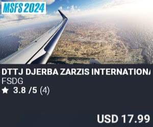 DTTJ Djerba Zarzis International Airport by FSDG. USD $17.99