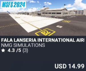 FALA Lanseria International Airport by NMG Simulations. USD $14.99