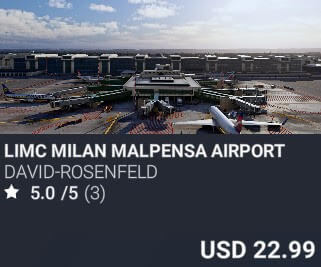 LIMC Milan Malpensa Airport by David-Rosenfeld. USD $22.99