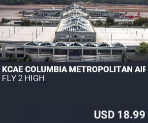KCAE Columbia Metropolitan Airport by Fly 2 High. USD $18.99