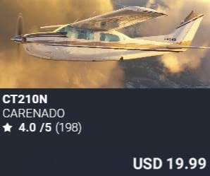CT210N by Carenado. USD $19.99