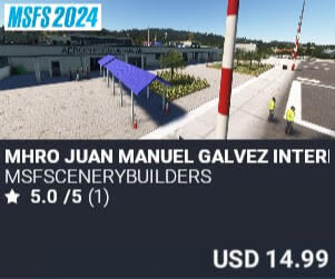 MHRO Juan Manuel Galvez International Airport by msfscenerybuilders. USD $14.99