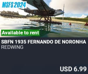 SBFN 1935 FERNANDO DE NORONHA AIRPORT by REDWING. USD $6.99