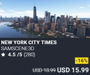 New York City Times by SamScene3D. USD $18.99 (on sale for 15.99)
