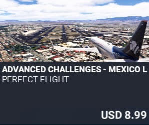 Advanced Challenges - Mexico Landings by Perfect Flight. USD $8.99