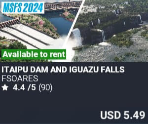 Itaipu Dam and Iguazu Falls by Fsoares. USD $5.49
