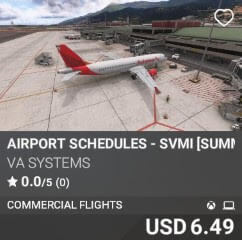 Airport Schedules - SVMI [Summer 2025] by VA SYSTEMS. USD $6.49