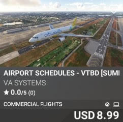 Airport Schedules - VTBD [Summer 2025] by VA SYSTEMS. USD $8.99