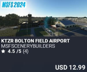 KTZR Bolton Field Airport by msfscenerybuilders. USD $12.99