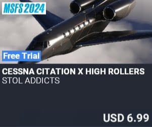 Cessna Citation X High Rollers by STOL Addicts. USD $6.99