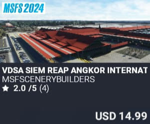 VDSA Siem Reap Angkor International Airport by msfscenerybuilders. USD $14.99