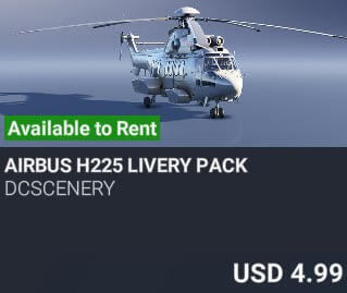 Airbus H225 Livery Pack by dcscenery. USD $4.99