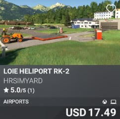 LOIE Heliport RK-2 by HRSimYard. USD $17.49