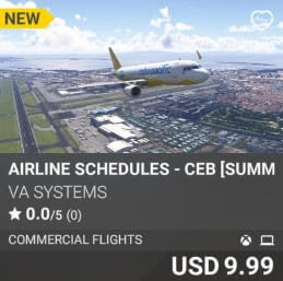 Airline Schedules - CEB [Summer 2025] by VA SYSTEMS. USD $9.99