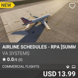 Airline Schedules - RPA [Summer 2025] by VA SYSTEMS. USD $13.99