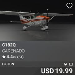 C182Q by carenado. USD $19.99