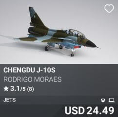 Chengdu J-10S by Rodrigo Moraes. USD $24.49