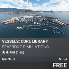 Vessels: Core Library by Seafront Simulations. USD $0