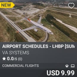 Airport Schedules - LHBP [Summer 2025] by VA SYSTEMS. USD $9.99
