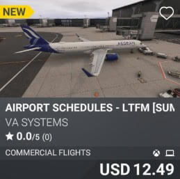 Airport Schedules - LTFM [Summer 2025] by VA SYSTEMS. USD $12.49