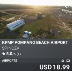 KPMP POMPANO BEACH AIRPORT by SPINOZA. USD $18.99