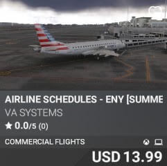 Airline Schedules - ENY [Summer 2025] by VA SYSTEMS. USD $13.99