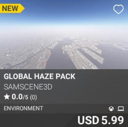 Global Haze Pack by SamScene3D. USD $5.99