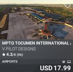 MPTO Tocumen International Airport by V Pilot Designs. USD $17.99