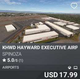 KHWD HAYWARD EXECUTIVE AIRPORT by SPINOZA. USD $17.99