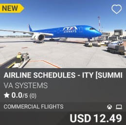 Airline Schedules - ITY [Summer 2025] by VA SYSTEMS. USD $12.49