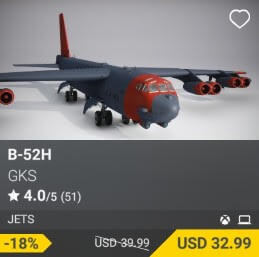 B-52H by GKS. USD $39.99 (on sale for 32.99)