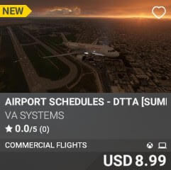 Airport Schedules - DTTA [Summer 2025] by VA SYSTEMS. USD $8.99