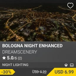 Bologna Night Enhanced by DreamScenery. USD $9.99 (on sale for 7.99)