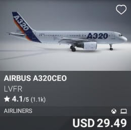 Airbus A320ceo by lvfr. USD $29.49