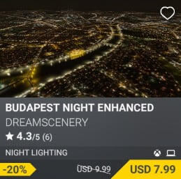 Budapest Night Enhanced by DreamScenery. USD $9.99 (on sale for 7.99)