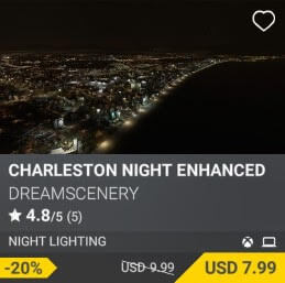 Charleston Night Enhanced by DreamScenery. USD $9.99 (on sale for 7.99)