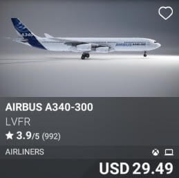 Airbus A340-300 by lvfr. USD $29.49