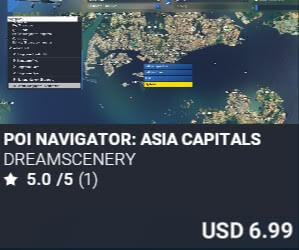 POI Navigator: Asia Capitals by DreamScenery. USD $6.99